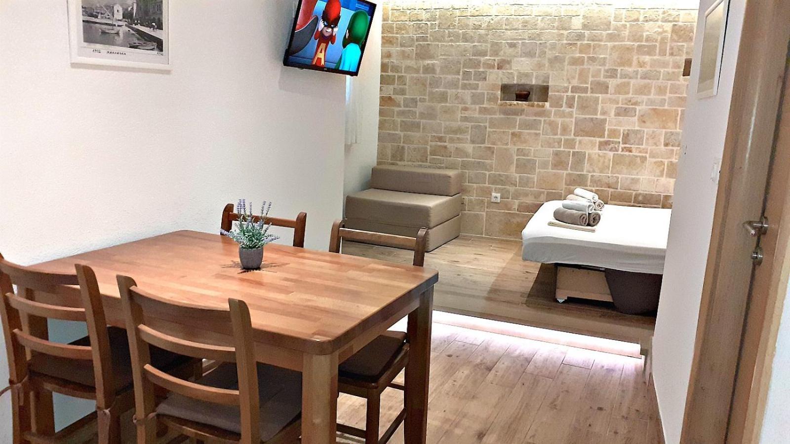 Ferienwohnung Deluxe Stone House Bonaca Baška Voda Zimmer foto